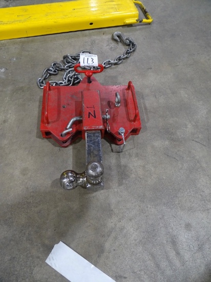 FORK LIFT HITCH PLATE