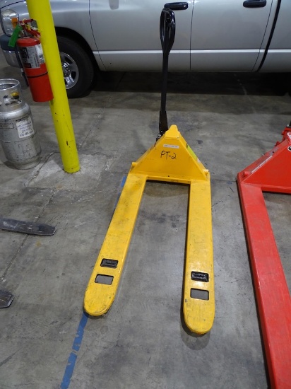 U-LINE STANDARD PALLET JACK (YELLOW) CAN’T PICK UP UNTIL LOAD-OUT COMPLETE