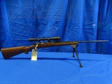 RUGER 204 RUGER BOLT ACTION MOD:M77 HAWKEYE  W/LEUPOLD VX-2 SCOPE 3-9 X 40 & CALDWEL BIPOD