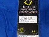 TEN POINT OMNI-BRITE LIGHTED NOCK 2219 ALUMINUM ARROWS (X3)