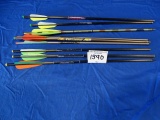 (2) CARBON EASTON POWER BOLTS, (2) EASTON 2219 BOLT XX75, (2) EASTON MAGNUM XX75 2219 BOLTS