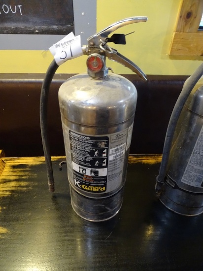 K-GUARD S/S FIRE EXTINGUISHER