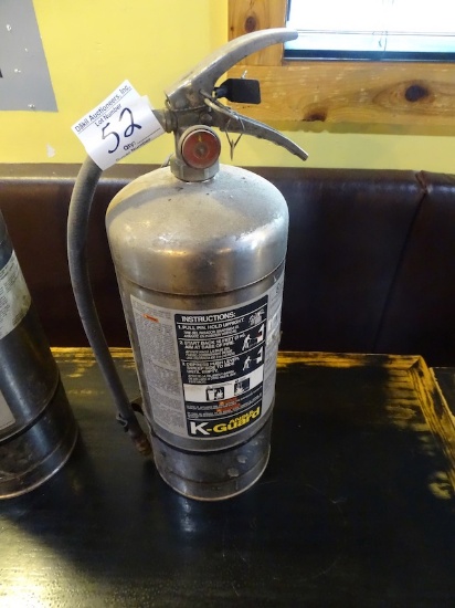 K-GUARD S/S FIRE EXTINGUISHER