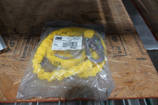 NEW 3M LANYARD SHOCK ABSORBING 6' BAR HOOK