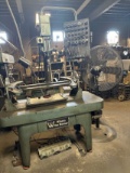 HEAD MACHINE W/FLOATING AIR TABLE FOR CUTTING SEATS & INSTALLING VALVE SPRINGS