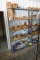 METAL SHELF & ENTIRE CONTENTS INCLUDING ALL NEW HARDWARE