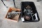 CONTENTS OF TUB INCLUDING TOOLBAGS, ELECTRICAL COMPONENTS, ETC