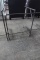 METAL RACK W/CASTERS