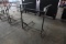 METAL RACK W/CASTERS