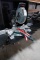 MITER SAW COMPLETE W/WORKING TABLE & LUMBER RACKS