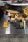 DEWALT CORDLESS SANDER W/BAG, BATTERY & CHARGER