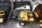 DEWALT HAMMER DRILL W/BATTERY CHARGER, CASE & VARIOUS BITS