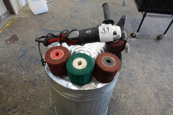 ZFE POLISHER W/EXTRA WHEELS