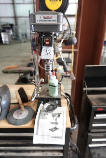 12 SPEED BENCHTOP DRILL PRESS