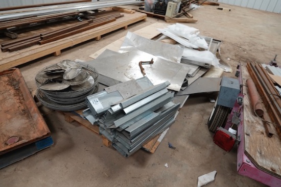 ALL TUBING & SCRAP METAL IN DETACHED SHOP BUILDING