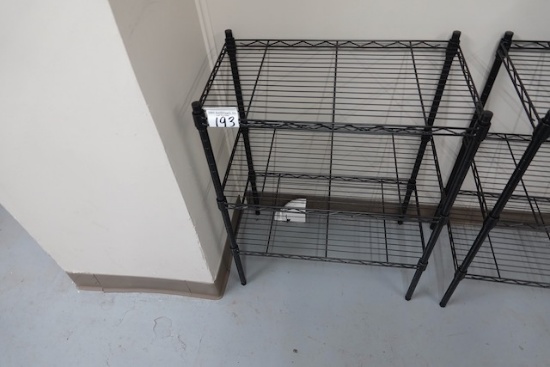 SMALL METRO SHELVES (X3)