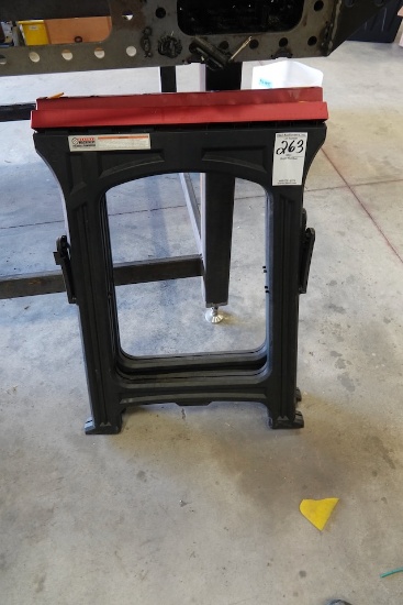 PAIR OF SAWHORSES