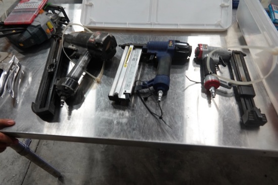 VARIOUS FINISH NAILERS W/NAILS