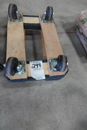 4-WHEEL FURNITURE DOLLIES (X2)
