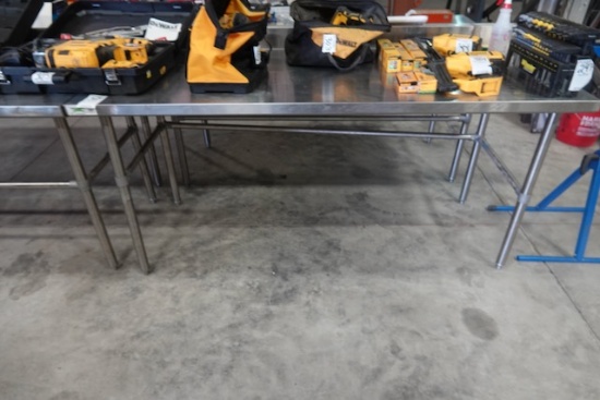 S/S TABLES (NO CONTENTS)