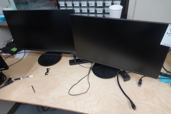 COMPUTER MONITORS (X2)