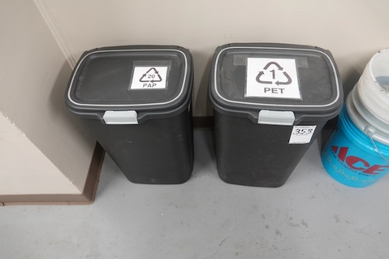 RECYCLE BINS (X2)