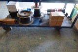 WIRE W/WIRE CADDY & SPOOLS OF WIRE X1