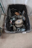 TUB OF WHEELS & CASTERS