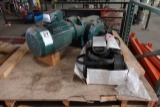 5 HORSE ELECTRIC MOTOR W/GEAR REDUCTION SYSTEM