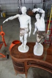PAIR OF STATUES