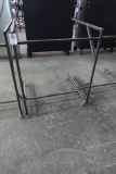 METAL RACK W/CASTERS