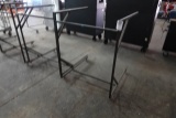 METAL RACK W/CASTERS