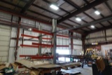 LARGE LOT OF PLATE STEEL TUBING, ETC, CONTENTS OF RACK