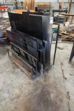 RACK & CONTENTS INCLUDING ALL PLATE METAL