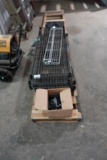 METRO SHELVES ON PALLET W/CLIPS
