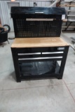 KOBALT WORKSTATION W/OUTLETS & LIGHT