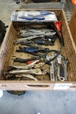 TOTE, VISE GRIP, ADJUSTABLE WRENCHES, PLIERS & ETC