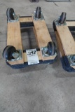 4-WHEEL FURNITURE DOLLIES (X2)