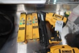 DEWALT CORDLESS FINISH NAILER W/NAILS
