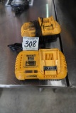 DEWALT CHARGERS (X2)