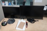 COMPUTER MONITORS (X2)