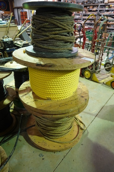 SPOOLS OF ROPE (X3)