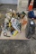 PALLET OF PAINT, OIL & CHEMICALS