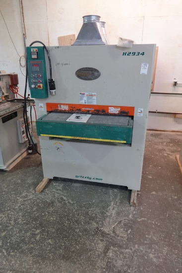 GRIZZLY DOUBLE HEAD WIDE BELT SANDER