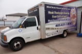 2002 GMC BOX TRUCK W/COMPLETE CARPET CLEANING SYSTEM
