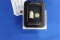 AUTHENTIC CIVIL WAR RIFLE BULLETS W/CERT. OF AUTHENTICITY