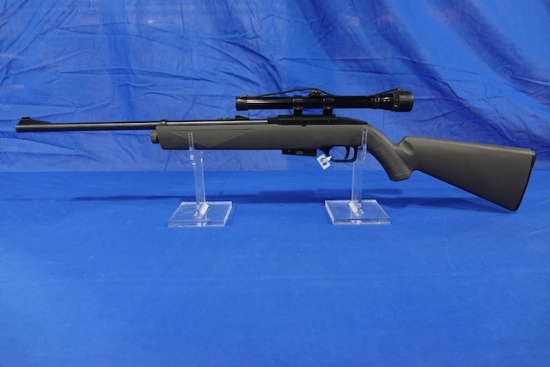 CROSSMAN AIR GUN RIFLE .177 PELLET MOD. 1077 W/SCOPE