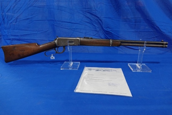 WINCHESTER 1894 32 W.S. LEVER ACTION W/LETTER OF AUTHENTICITY S/N: 146216