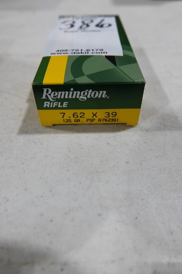 BOX OF REMINGTON 7.62X39 125GR PSP