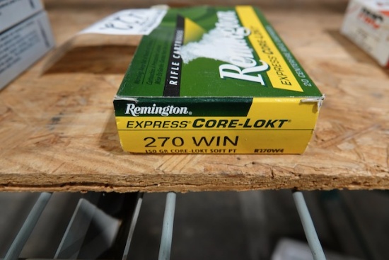 REMINGTON 270 WIN 150GR CORE-LOKT SOFT PT 20 CARTRIDGES